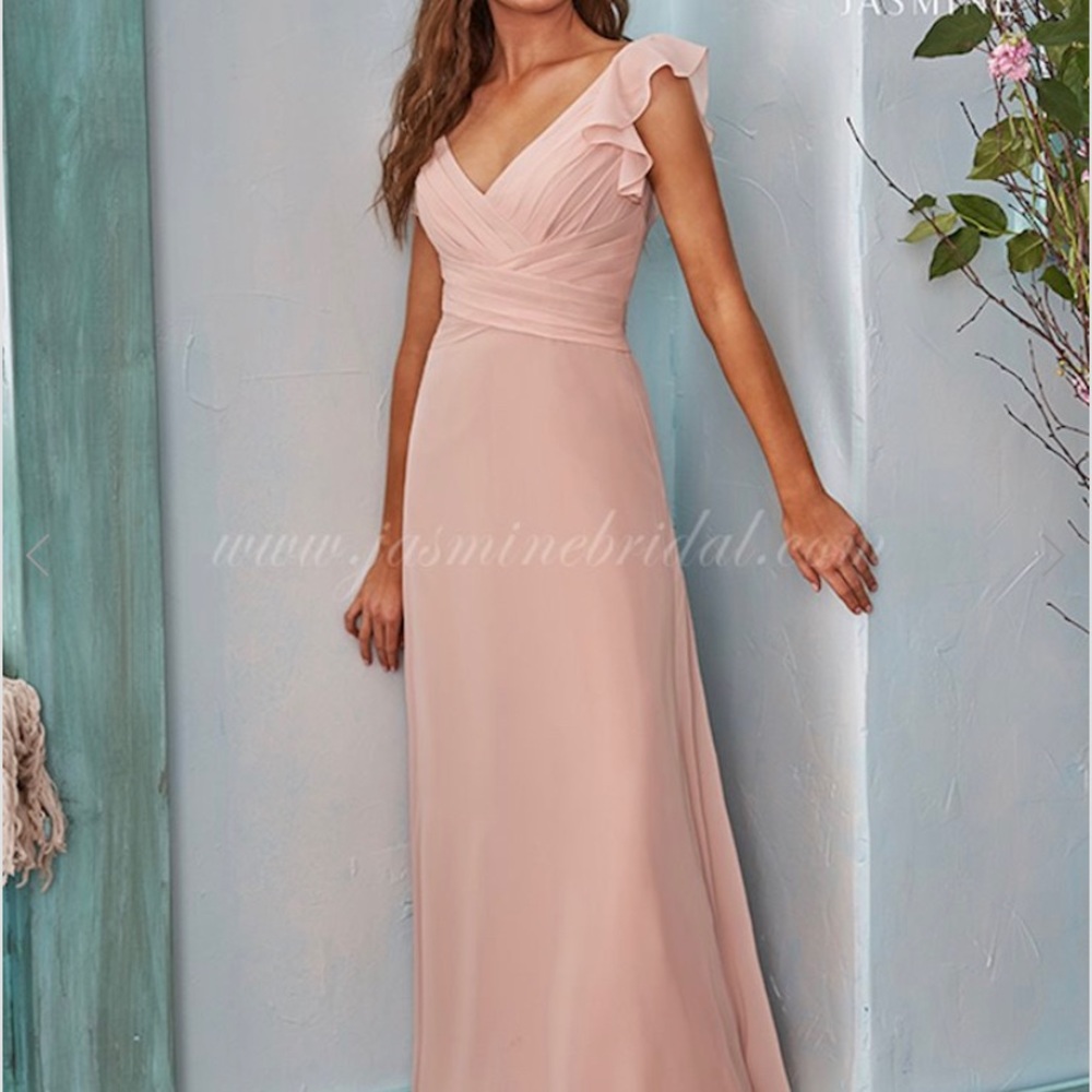Blush Pink Bridesmaid Dress